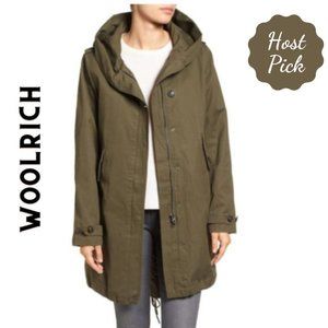 WOOLRICH Banff Military Olive Eskimo Hooded Parka